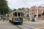 Historic streetcars in Porto